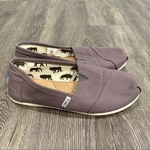 Toms | Gray Ash Canvas Women's Classics Slip On